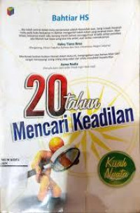 Image of 20 Tahun Mencari Keadilan