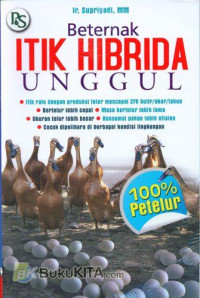 Image of Beternak Itik Hibrida Unggul